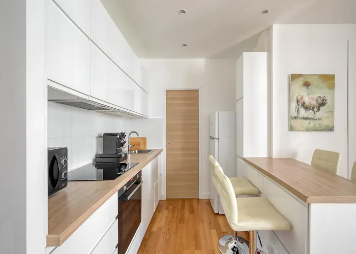 Daire Champs Elysees 1br Prime Location Renovated *