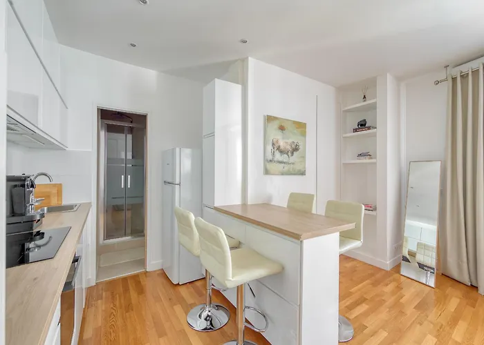 Daire Champs Elysees 1br Prime Location Renovated